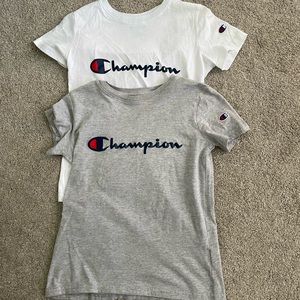 Bundle of Two Champion Tee Shirts